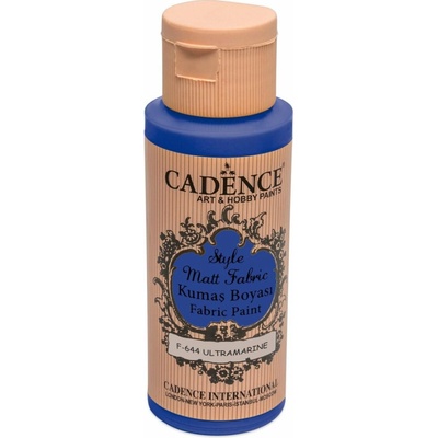 Farba na textil CADENCE STYLE MATT FABRIC 59 ml matná modrá