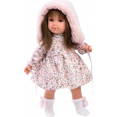 Llorens 53546 SARA realistická s mäkkým látkovým telom 35 cm