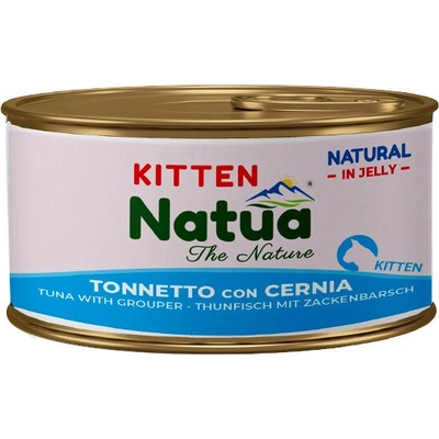 Natua Cat Kitten Tuniak a morský ostriež 85 g