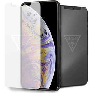 GUESS Закалено стъкло Guess GUTGMI65TR iPhone Xs Max Invisible Logo (GUTGMI65TR)
