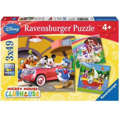 Ravensburger - Puzzle 3x49 Mickey - 40 - 99 piese