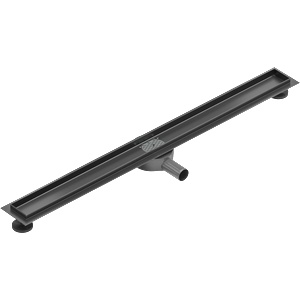 Mexen Flat 360° корпус за линеен отток въртящ 90 см, gun gray четкан - 1E40090 (1E40090)