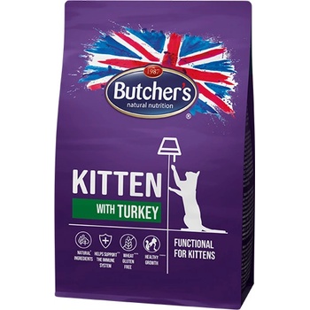 Butcher's Cat Pro Series Kitten s krůtou 0,8 kg