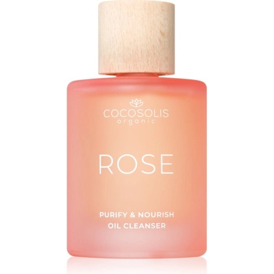 COCOSOLIS ROSE Purify & Nourish Oil Cleanser почистващо масло за лице с подхранващ ефект 50ml