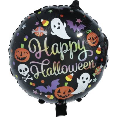 Guirca Halloween fóliový balónek Happy Halloween 50 cm