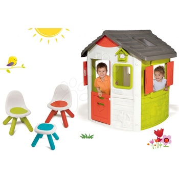 Smoby set domček Jura Lodge a piknikový stôl