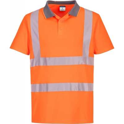 Portwest HI-VIS ECO POLO EC10 Reflexná ECO polokošeľa 6 ks v balení HV oranžová XXXL