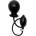 Rimba Inflatable Plug with Massive Core Black