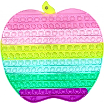 Pop it Antistresová hračka pastelové jablko Jumbo XXL 30cm
