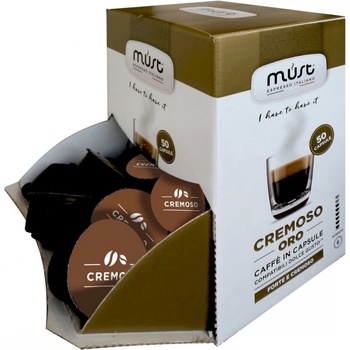 Must Cremoso 50 бр. Кафе капсули, съвместими с Dolce Gusto (762347)