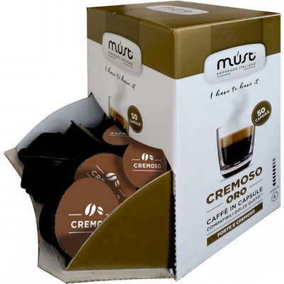 Must Cremoso 50 бр. Кафе капсули, съвместими с Dolce Gusto (762347)