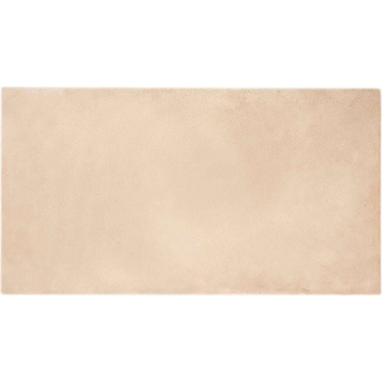 vidaXL Килим с изкуствена заешка козина Бежово 80 x 150 cm Полиестер (42021632)