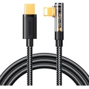 Joyroom SCL020A6 uhlový Lightning - USB C na rýchle nabíjanie a prenos dát, 20 W, 1,2m, černý