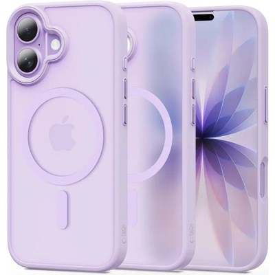 Tech-Protect Калъф Tech-Protect MagMat MagSafe за iPhone 17 - лилав (5906302334117)