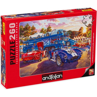 Anatolian Пъзел Anatolian от 260 части - Състезателни коли, Майкъл Ървин (P3330)