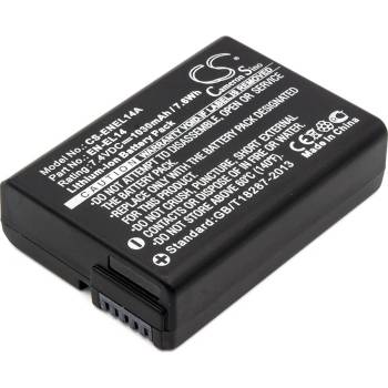 Cameron Sino Батерия за DSLR Nikon D3100 (еквивалент EN-EL14) 1030mAh, литиево-йонна (CS-ENEL14A)