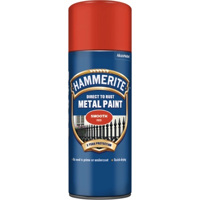 Hammerite sprej 400 ml červená