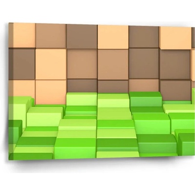 Sablio Obraz Blocks 3D - 90x60 cm