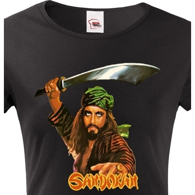 Bezvatriko.cz Canvas 0965 Sandokan Černá