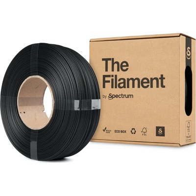 Spectrum The Filament" by Spectrum TF-24114, ReFill PETG CF, 1, 75 мм, черен, 1 кг (TF-24114)