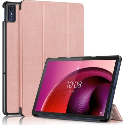 Vsetkonamobil 64781 LEATHER Zaklápací kryt pre Lenovo Tab M10 5G ružovozlatý