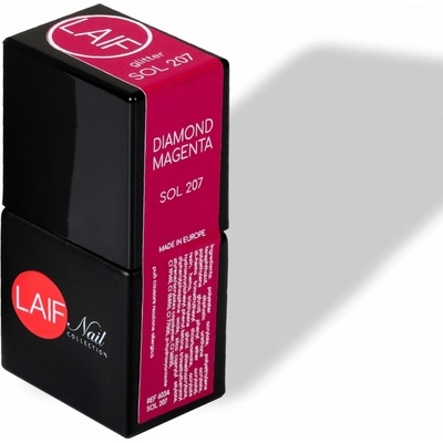 Laif Gel lak vínový SOL 207 Diamond Magenta 10 ml