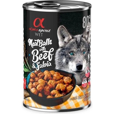Alpha Spirit Meatballs - Говеждо месо с градински чай 400 г