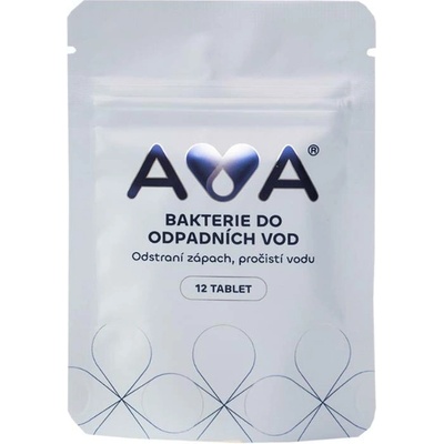 AVA Bakterie do septiku a ČOV tablety 6 měsíců Počet balení: 1 balení 12 tablet – Zbozi.Blesk.cz