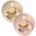 BIBS Залъгалки Bibs - Boheme, 0-6 м, 2 броя, Vanilla/Blush (110213)