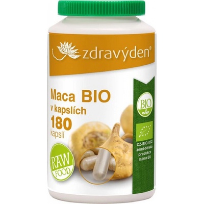 ZdravýDen BIO Maca RAW 180 kapslí