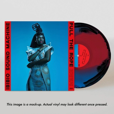 Ibibio Sound Machine - Pull The Rope (Indie Exclusive) (Sky Blue /Red /Black Swirl Coloured) LP