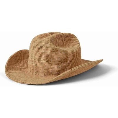 Brixton Odessa Straw Packable Cowboy H Tan
