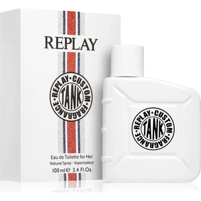 Replay Tank Custom toaletní voda dámská 100 ml