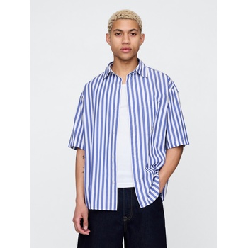 GAP Oversize поплинова риза GAP GAP | Sin | МЪЖЕ | M