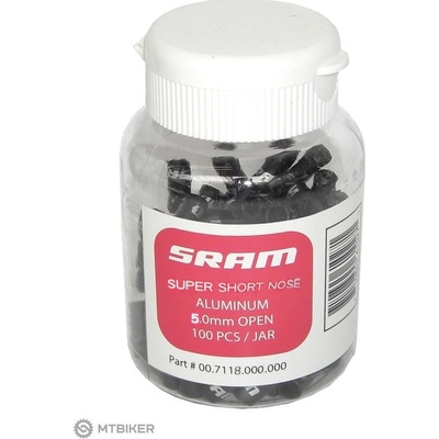 Sram koncovky radiaceho bowdenu 4 mm