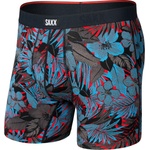 Saxx Мъжко синтетично термобельо Saxx Vibe Xtra Boxer Brief Fly Synthetic base layer - Night Garden / Red Hot - размер M (014-2279-2812)