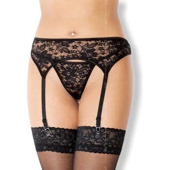 Сет, жартиерен колан и прашки - Garterbelt 3310 Black S/M (SLC0331016)