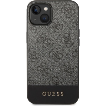 Image 1 of GUESS Гръб Guess 4G Stripe Case за iPhone 14 - Сив