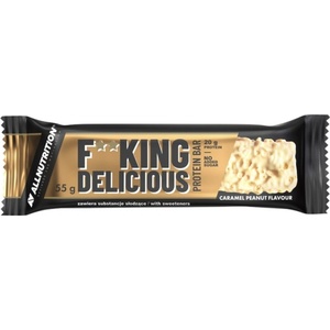 ALLNUTRITION F**CKING Delicious Protein Bar [55 грама] Карамел с фъстъци