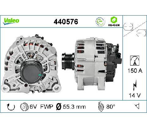 Alternátor VALEO 440576