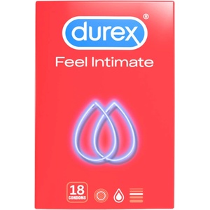 Durex Feel Intimate - тънки презервативи - 18 броя - lovesexshop