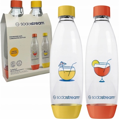 Sodastream Fuse Twinpack Orange/Yellow 1 l – Zboží Dáma