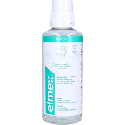 Elmex Sensitive Plus s aminofluoridom 400 ml