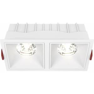 Maytoni Alfa LED бяла стенна лампа DL0430215W4KSQW (DL043-02-15W4K-SQ-W)