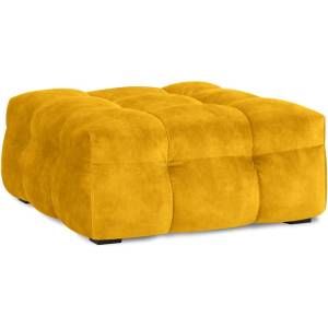 Windsor & Co Sofas Жълт кадифен пуф Vesta - Windsor & Co Sofas (WIN_POUF_58_F1_VESTA6)