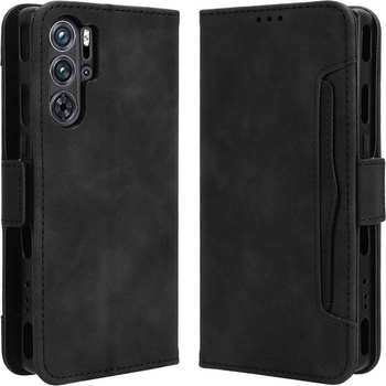 ZTE Калъф с протектор за ZTE nubia Red Magic 9 Pro / 9 Pro+ 5G - кожен портфейл калъф със слот за карти, стойка и магнитен капак, 5 цвята