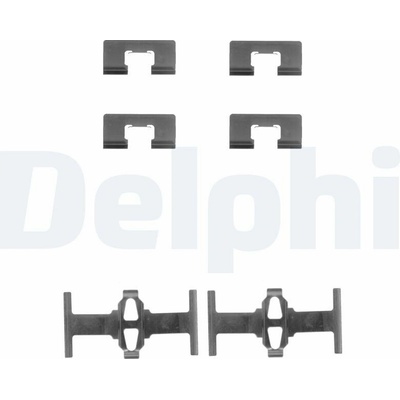 Sada príslušenstva obloženia kotúčovej brzdy DELPHI LX0197