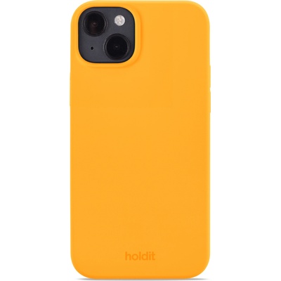 Holdit Гръб Holdit Silicone Case за iPhone 14 Plus - Orange Juice