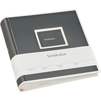 Semikolon Die Kante Pockets 200 албум за снимки, тъмносив (370040)