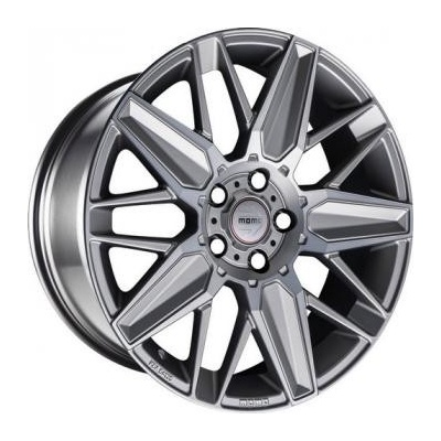 MOMO Evoluzione 8x18 5x112 ET42 matt titan polished
